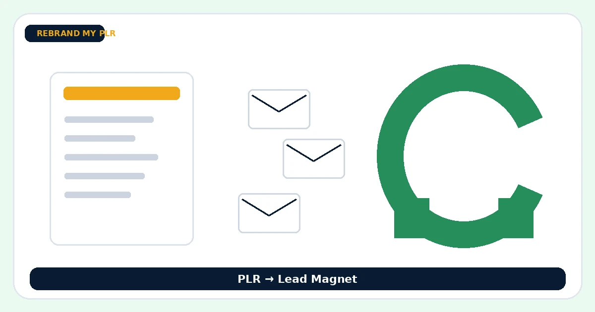 How to Create a Lead Magnet From PLR Content